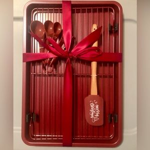 Chicago Metallic Holiday Bakeware Gift Set ~ New!